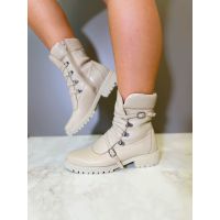 Coturno Chelsea Off White