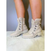 Coturno Chelsea Off White