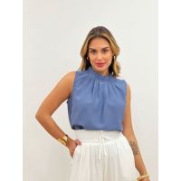 Blusa Sofia Azul Escuro