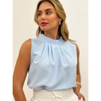 Blusa Sofia Azul Claro