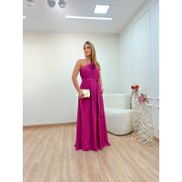 Vestido Flora Fucsia