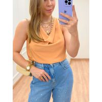 Blusa Degagê Camel