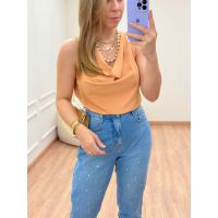 Blusa Degagê Camel