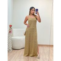 Vestido Glam Dourado