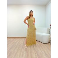 Vestido Glam Dourado