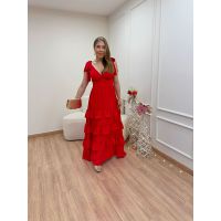 Vestido Selena Vermelho