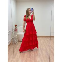 Vestido Selena Vermelho