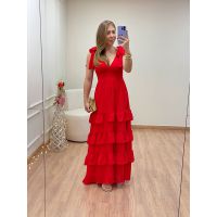 Vestido Selena Vermelho