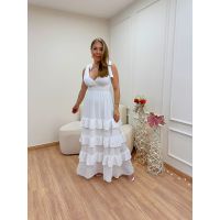 Vestido Selena Branco