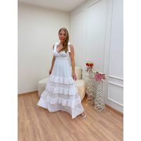 Vestido Selena Branco