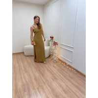 Vestido Glam Dourado