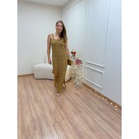 Vestido Glam Dourado