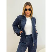 Conjunto Moletom Azul Escuro