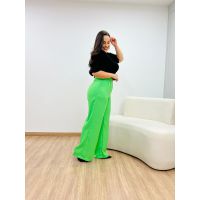 Calça Pantalona Verde