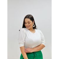 Blusa Malha Branca