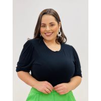 Blusa Malha Preta