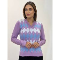 Sueter Tricot Lilas