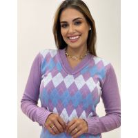 Sueter Tricot Lilas