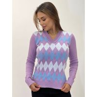 Sueter Tricot Lilas