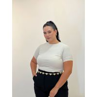 Blusa Basic Areia