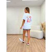 T-shirt Grafite Colors Branca