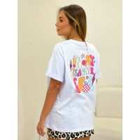 T-shirt Grafite Colors Branca