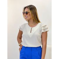 Blusa Babi Bege