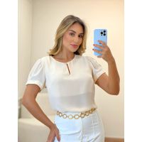 Blusa Ava Creme