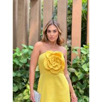 Vestido Flor Amarelo