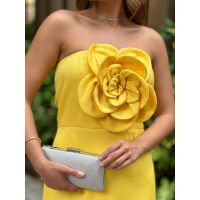 Vestido Flor Amarelo