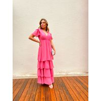 Vestido Sabine Goiaba