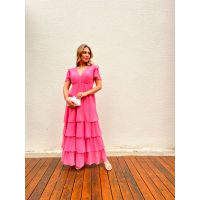 Vestido Sabine Goiaba