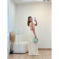 Vestido Elisa Bege