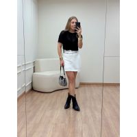 Shorts Saia Cléo Branco