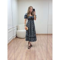 Vestido Amélia Preto