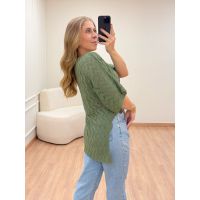 Blusa Assimétrica Verde