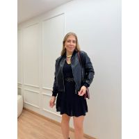 Jaqueta Matelassê Preta
