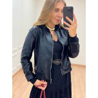 Jaqueta Matelassê Preta