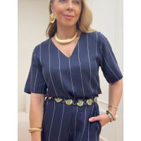 Blusa Nicole Azul