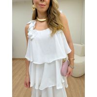 Vestido Aurora Branco