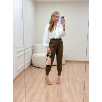 Calça Melissa Marrom