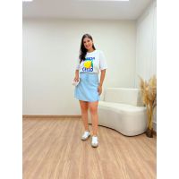 Shorts Saia Gabi Azul