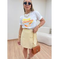 T-shirt Summer Branca