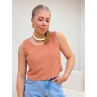 Cropped Jorri Camel