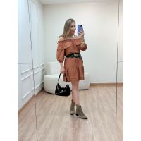 Vestido Marcela Camel