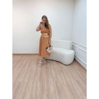 Vestido Luci Camel