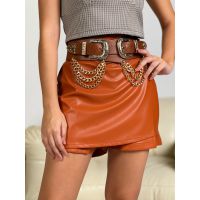 Shorts Saia Taci Caramelo