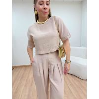 Blusa Fernanda Bege