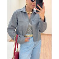 Jaqueta Soft Cinza