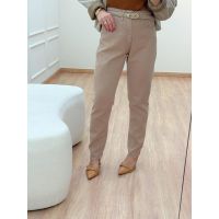 Calça Mom Nude